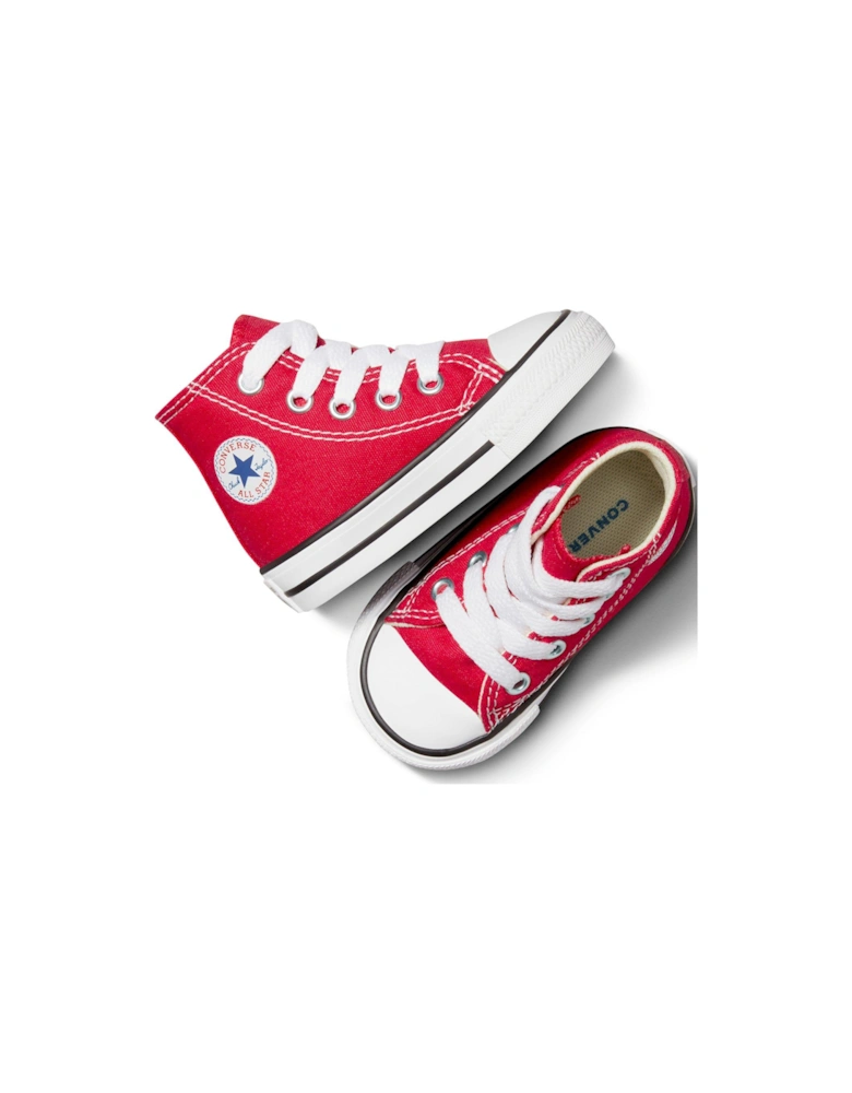 Chuck Taylor All Star HI Infant Trainers - RED