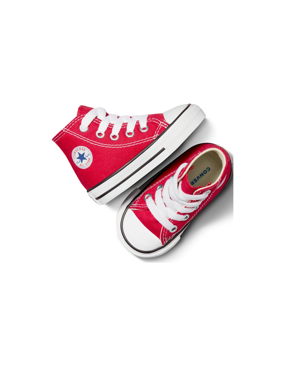 Chuck Taylor All Star HI Infant Trainers - RED