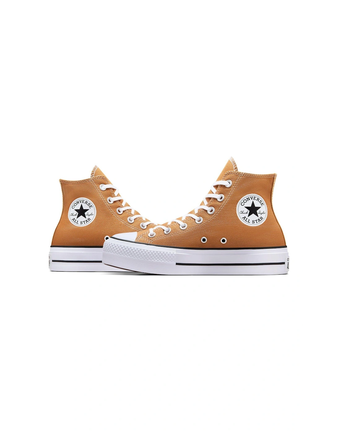 Womens Lift Seasonal Color Canvas Hi Trainers - Brown