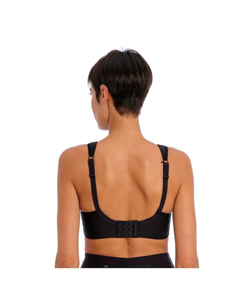 High-octane Underwired Sports Bra - Black