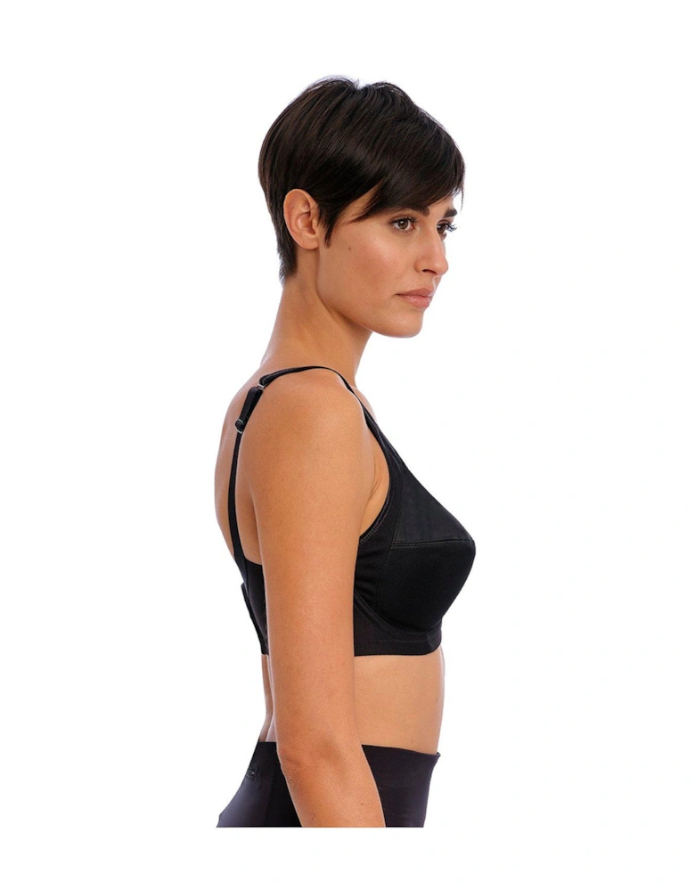 High-octane Underwired Sports Bra - Black