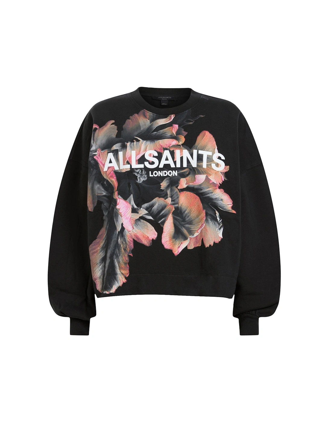 Fleurir Lila Sweatshirt - Black