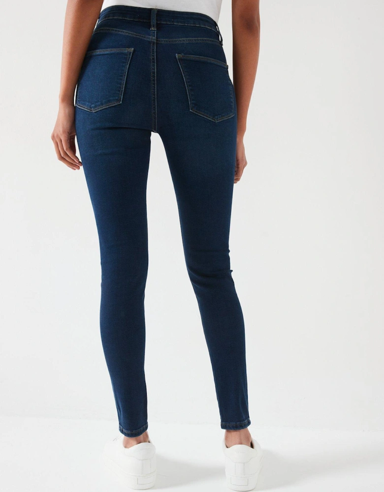 Florence High Rise Skinny Jeans - Indigo