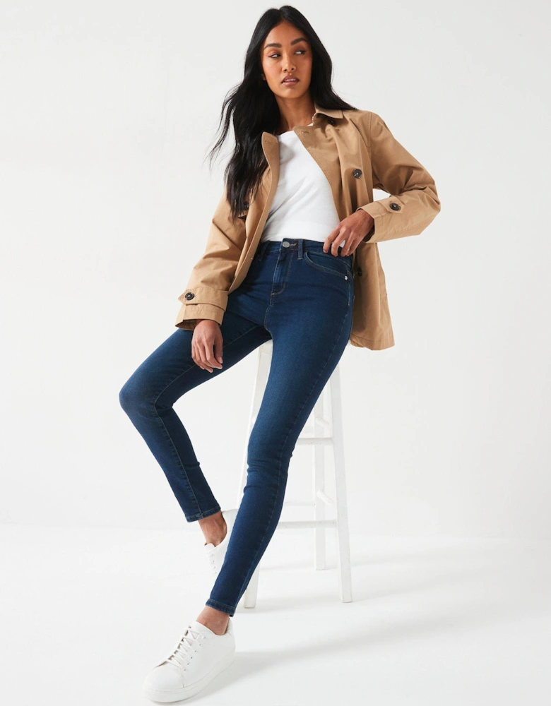 Florence High Rise Skinny Jeans - Indigo