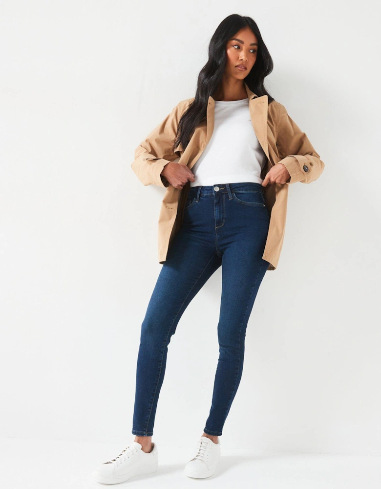 Florence High Rise Skinny Jeans - Indigo