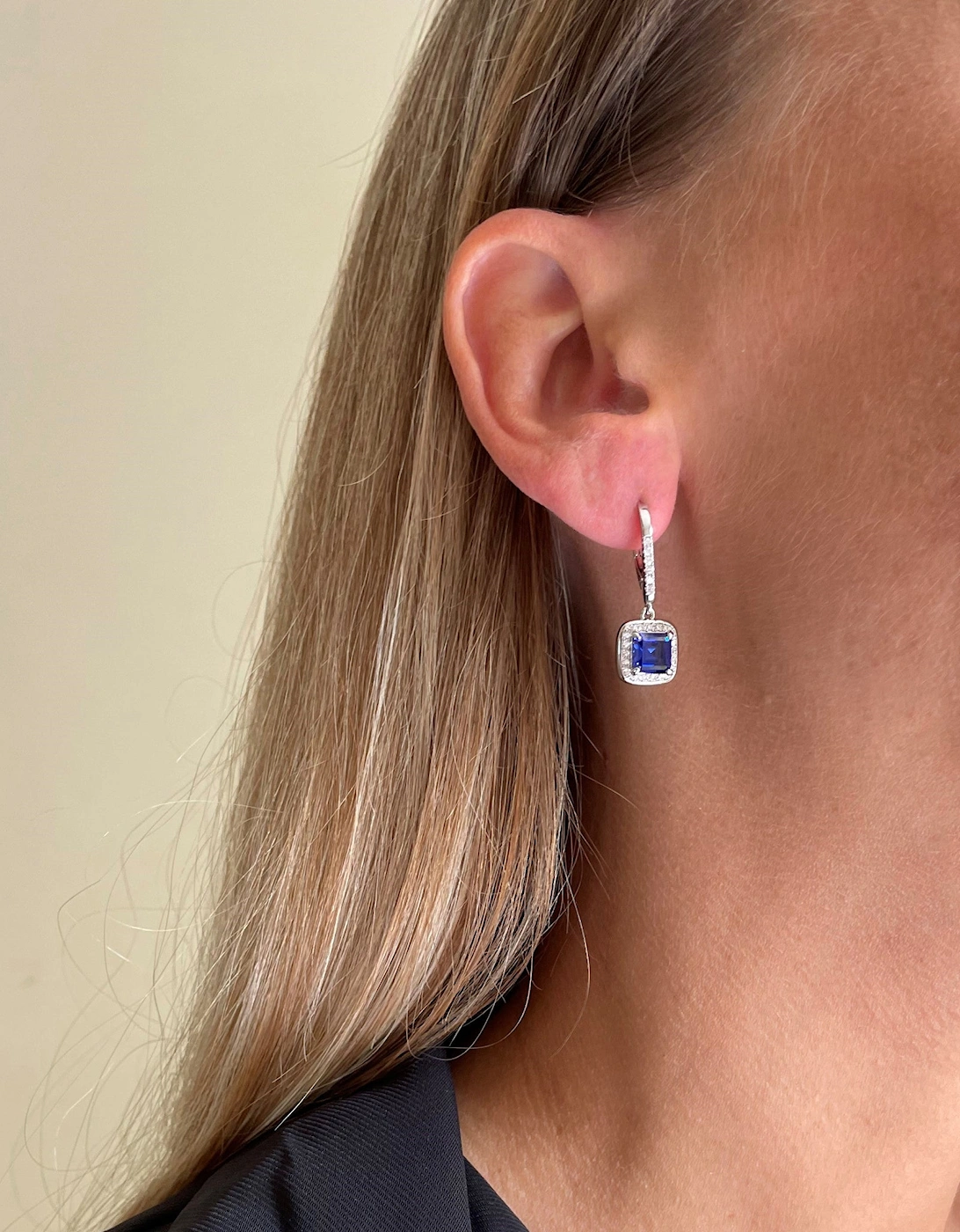 Idola Silver Tanzanite Earrings