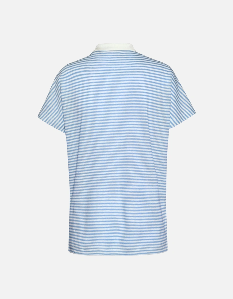 Enelina Striped Polo Shirt