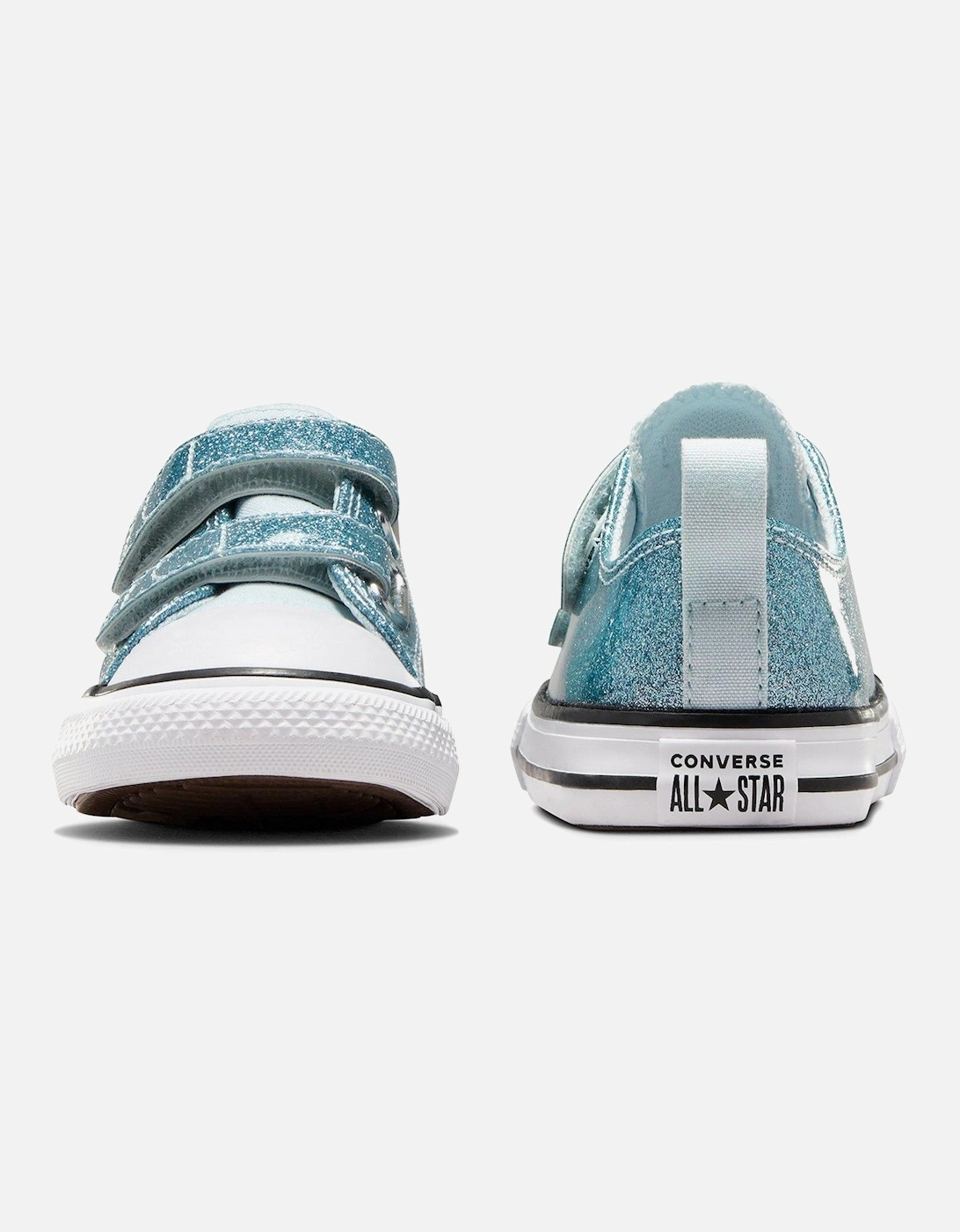 Infants Glitz And Gleam Synthetic Ox Trainers - Blue