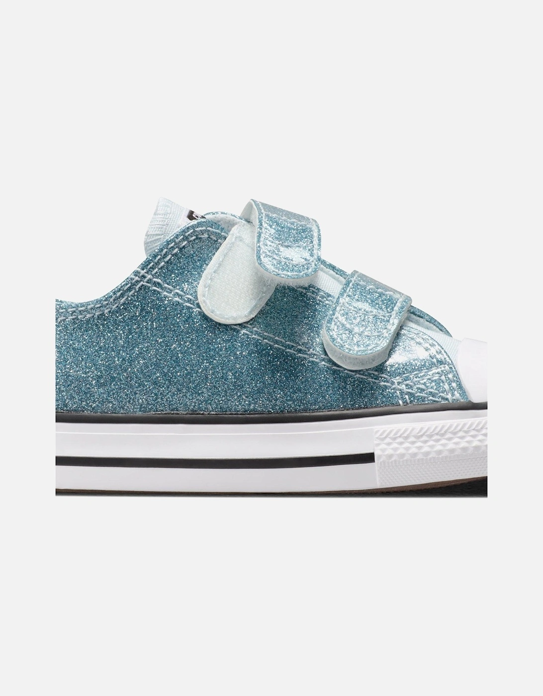 Infants Glitz And Gleam Synthetic Ox Trainers - Blue