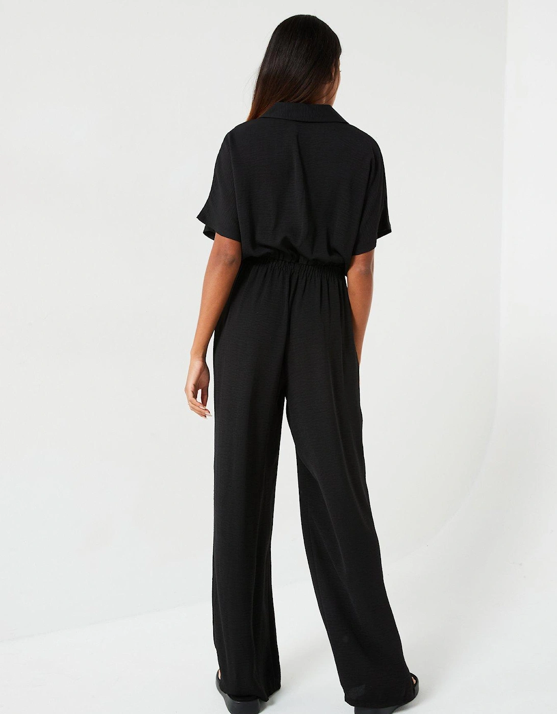 Utility Jumpsuit - Black