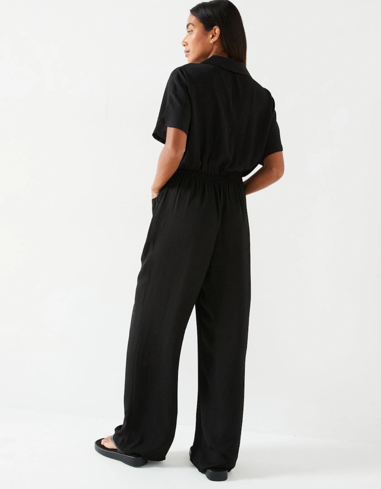 Utility Jumpsuit - Black