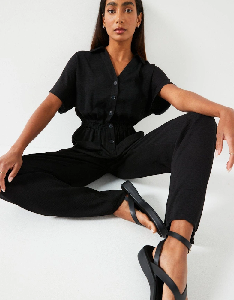 Utility Jumpsuit - Black