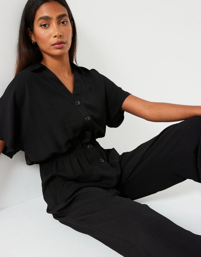 Utility Jumpsuit - Black