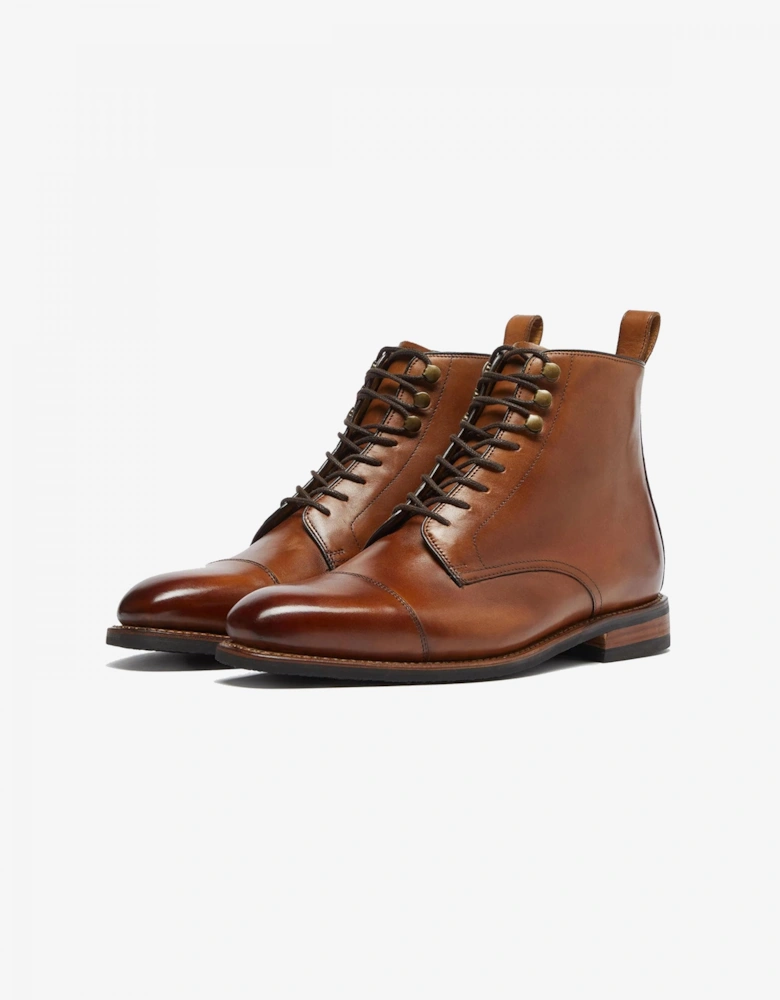 Inglesham Mens Antiqued Calf Leather Boots