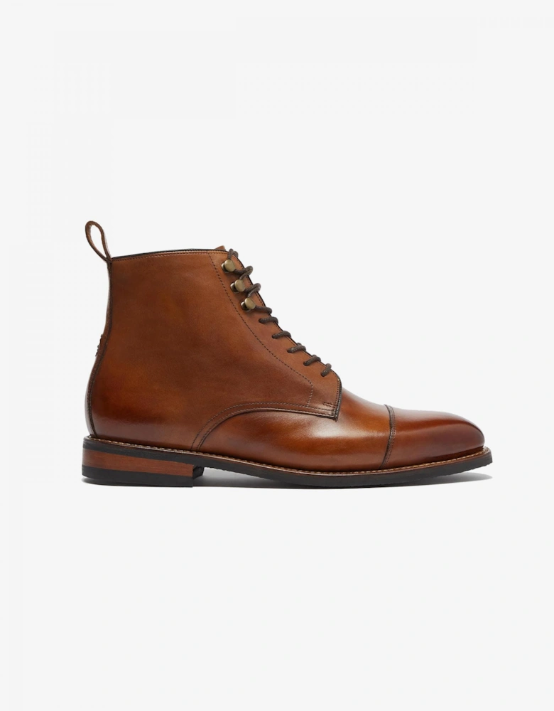 Inglesham Mens Antiqued Calf Leather Boots