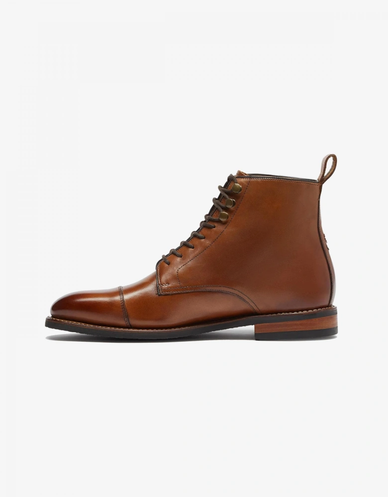 Inglesham Mens Antiqued Calf Leather Boots