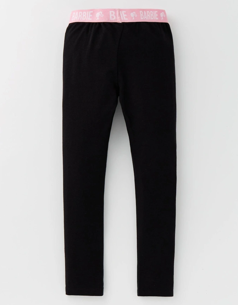 Butterfly Logo Legging - Black