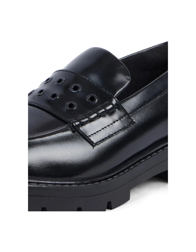 Kori Loafer Rivet - Black