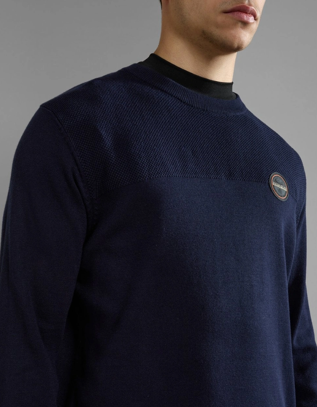 Derri C Mens Crew Neck Jumper