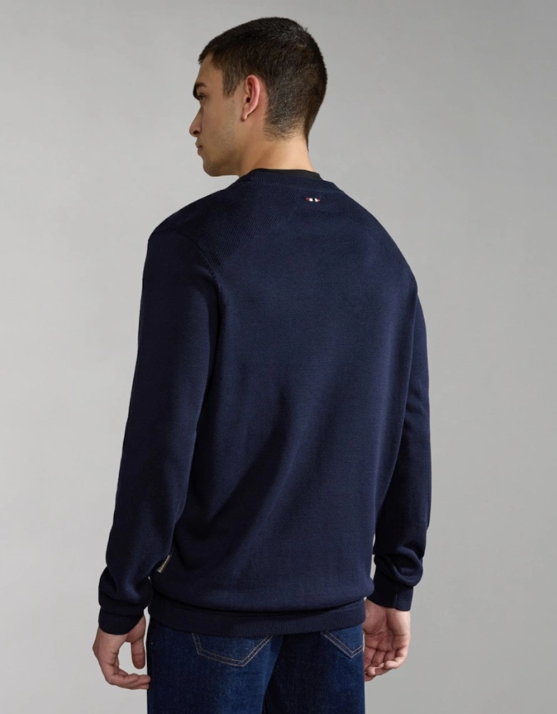 Derri C Mens Crew Neck Jumper