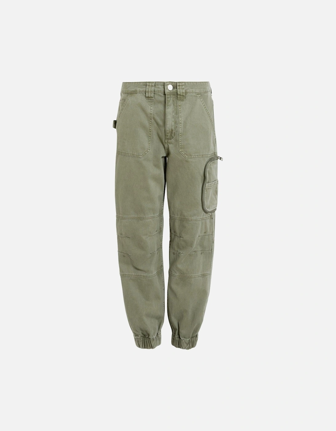 Florence Cargo Jogger Trousers - Green