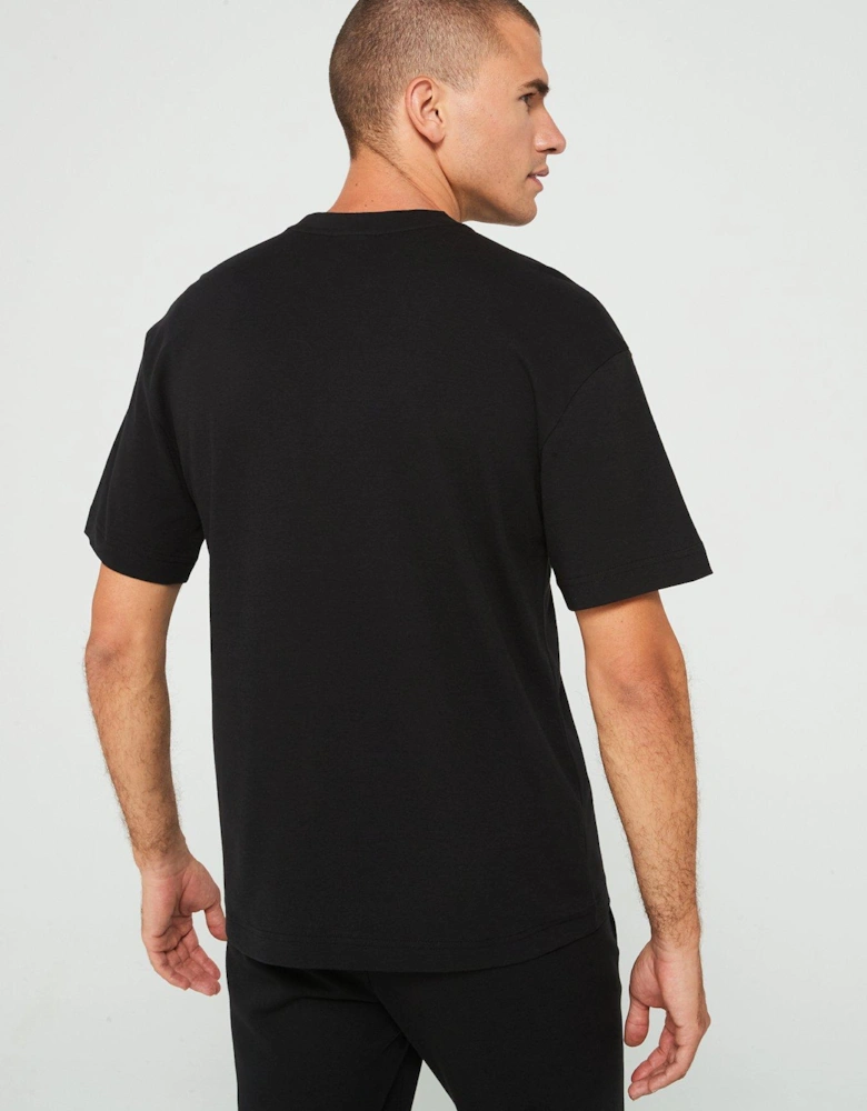 Nano Centre Logo Interlock T-shirt - Black