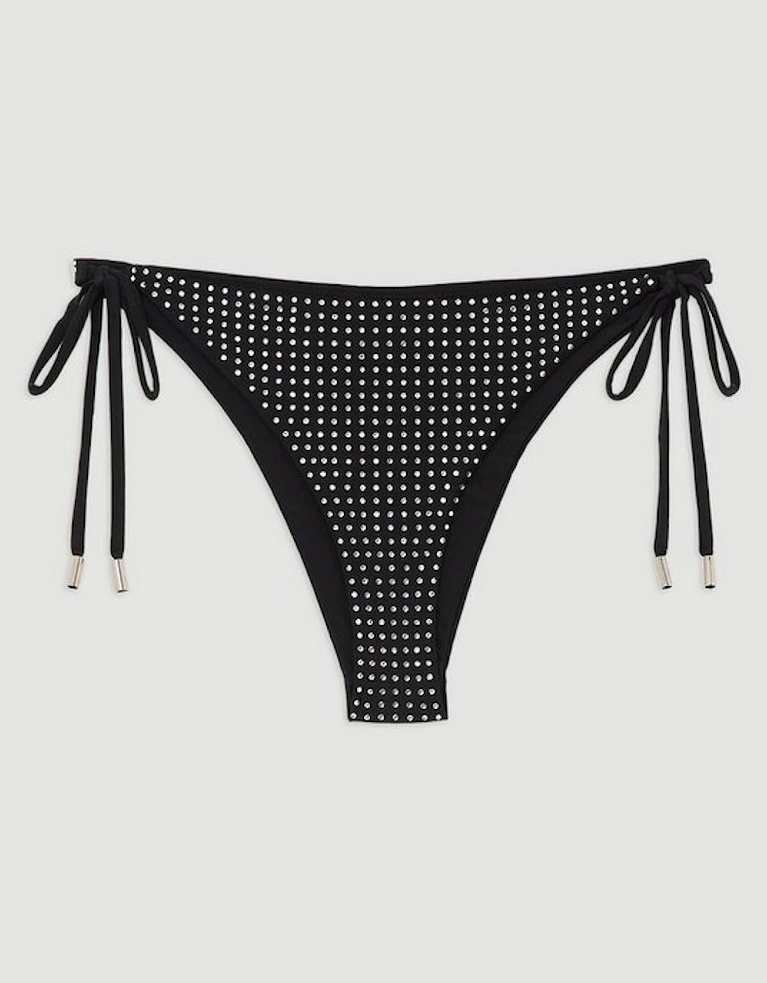 Embellished Triangle Bikini Bottom