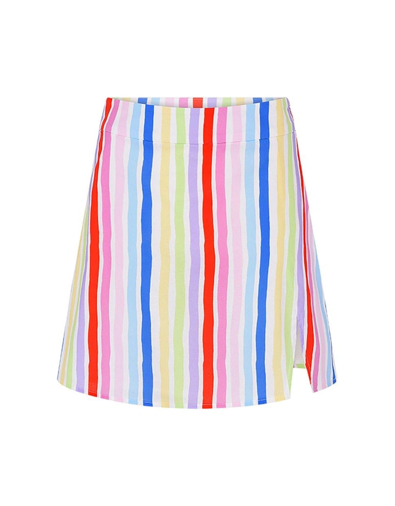 Laurie Rainbow Stripe Skirt