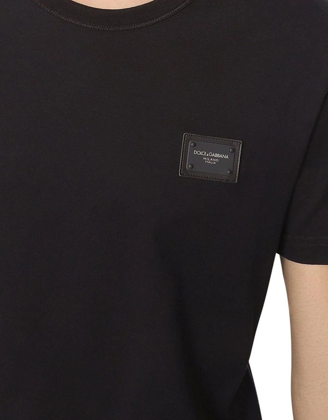 PLAQUE TEE BLACK