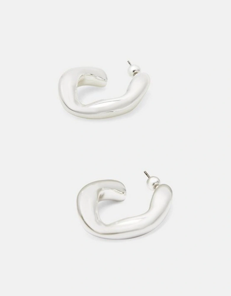 Chunky Twisted Hoops