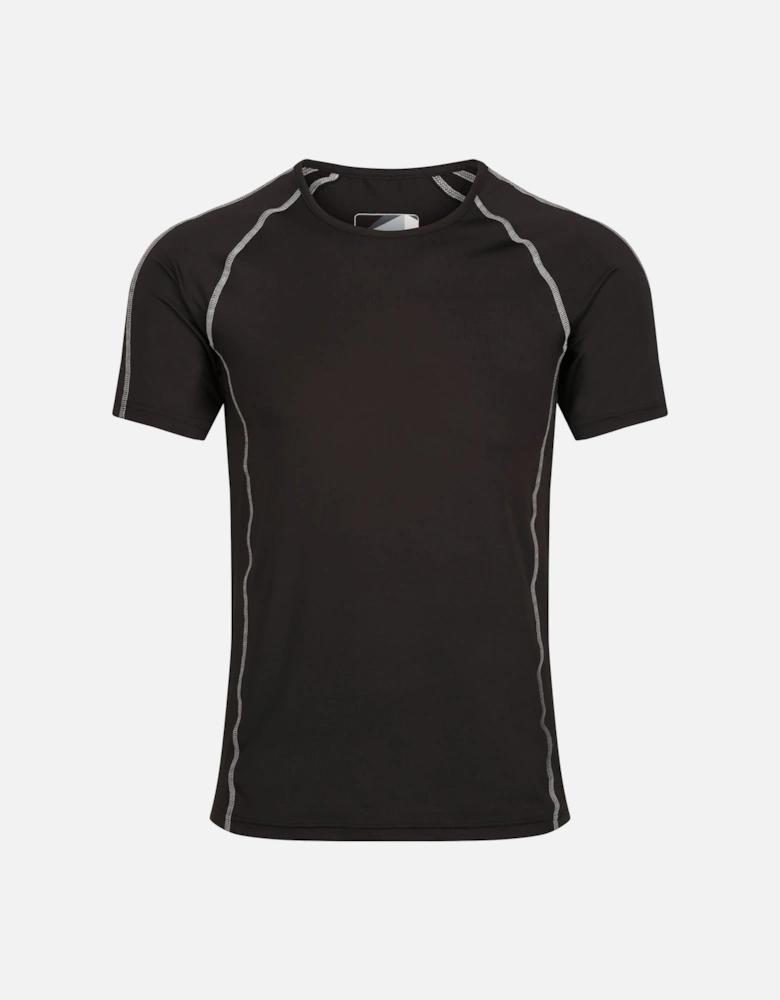 Mens Pro Short-Sleeved Base Layer Top