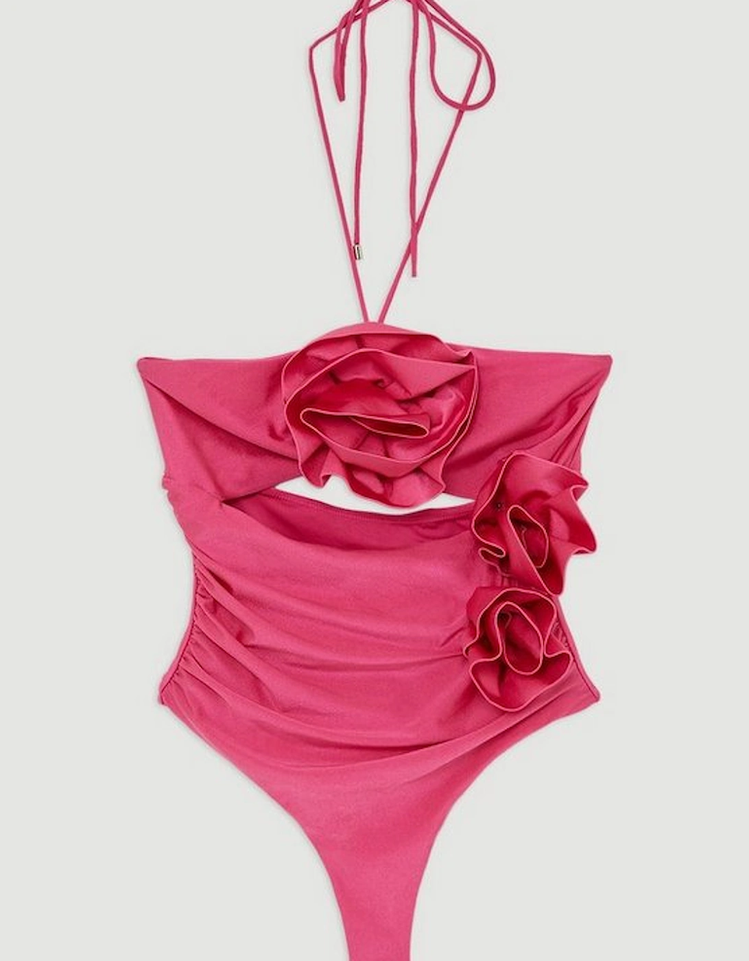 Rosette Cut Out Detail Swimsuit