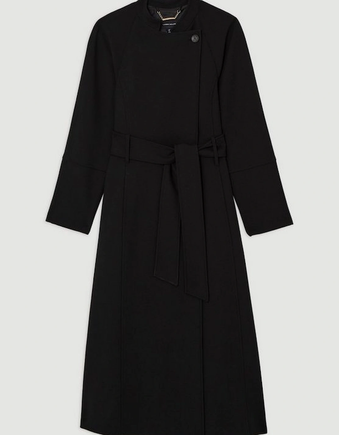 Tailored Belted Midi Coat