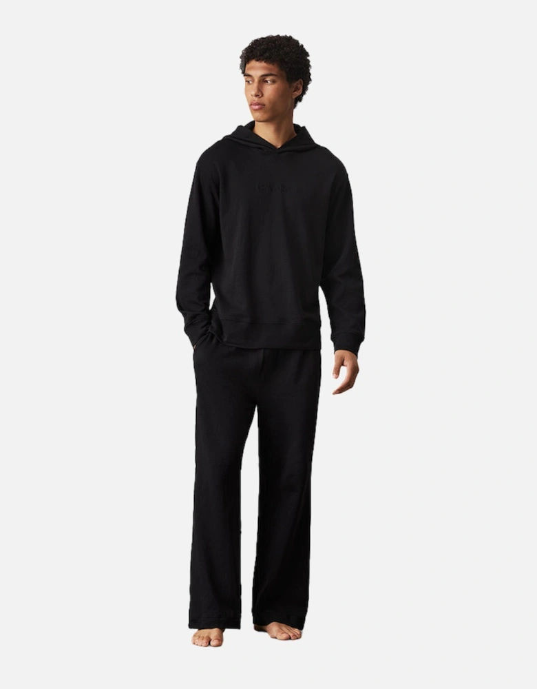 Modern Terry Lounge Hoodie, Black