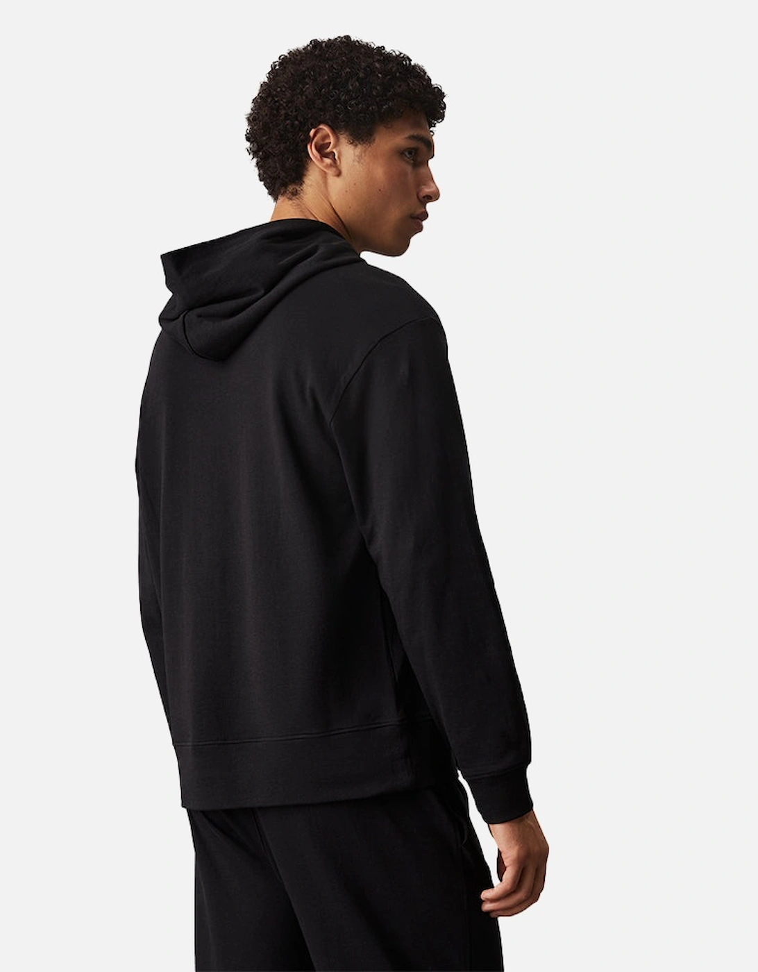 Modern Terry Lounge Hoodie, Black