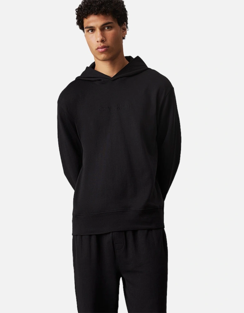 Modern Terry Lounge Hoodie, Black