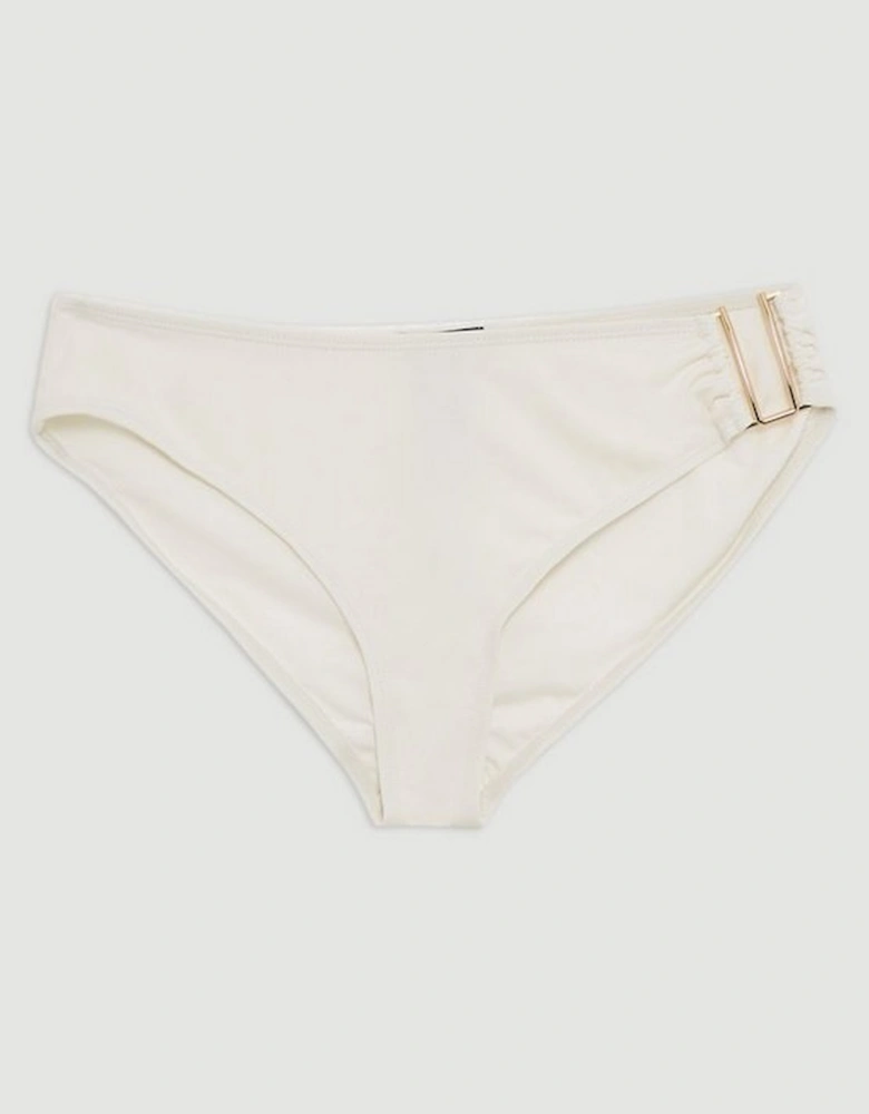 Bikini Bottoms With Gold Trim