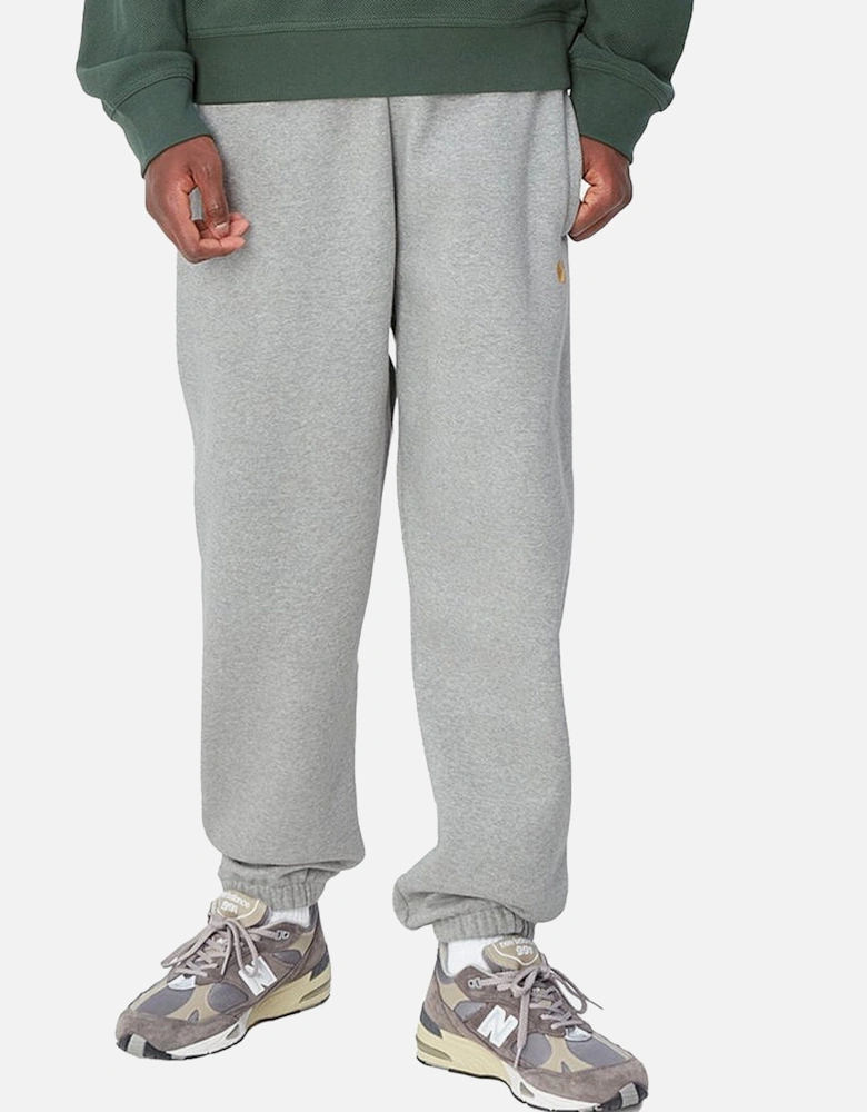 Chase Sweat Pant Grey Heather/Gold