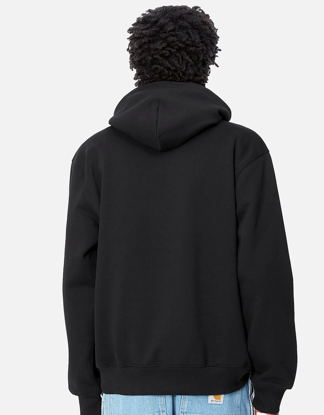 Hooded Carhartt Sweatshirt Black/White