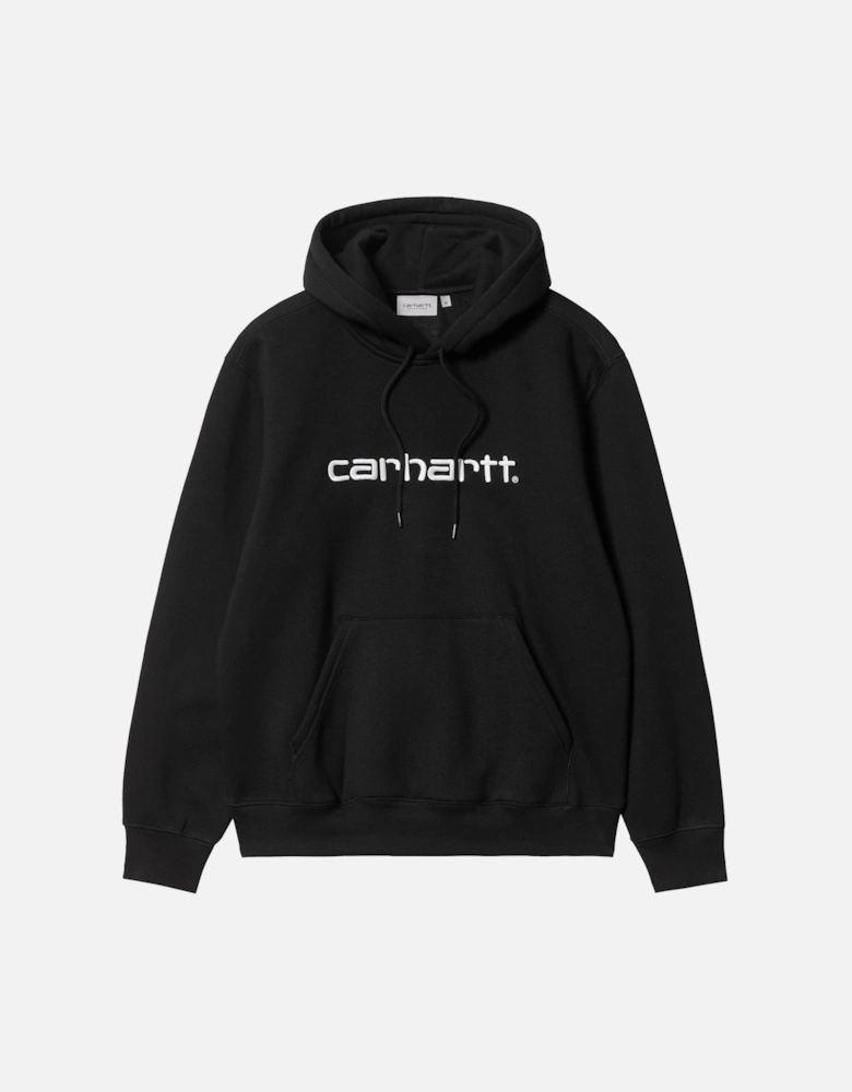 Hooded Carhartt Sweatshirt Black/White