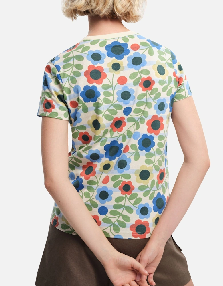 Womens Orla Kiely Easy-To-Wear T-Shirt