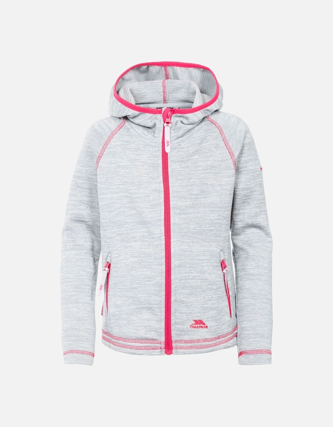 Kids Goodness Full Zip Hooded Fleece Jacket, 2 of 1