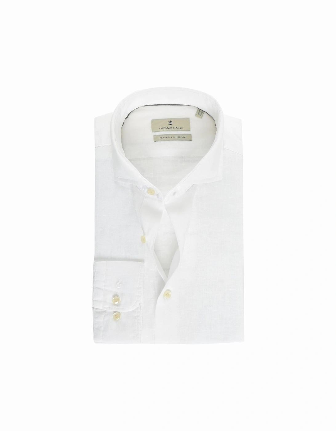 Tailored Fit Linen Shirt, 4 of 3