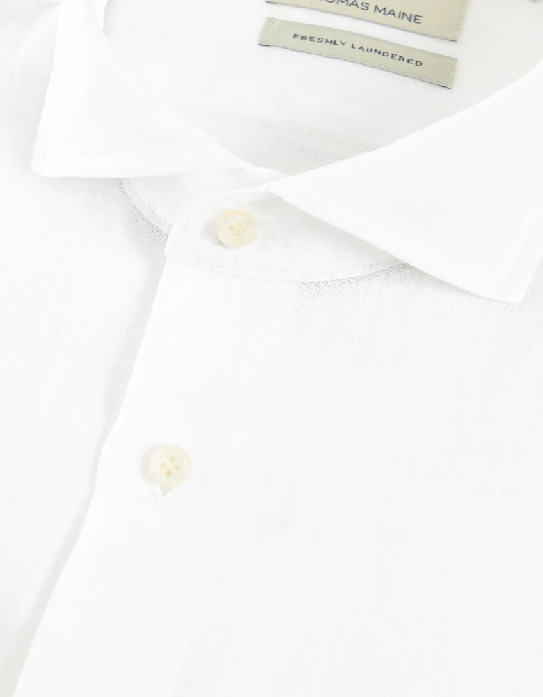 Tailored Fit Linen Shirt