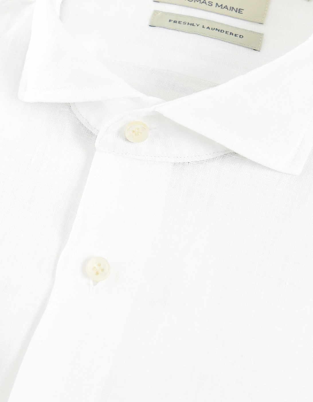 Tailored Fit Linen Shirt