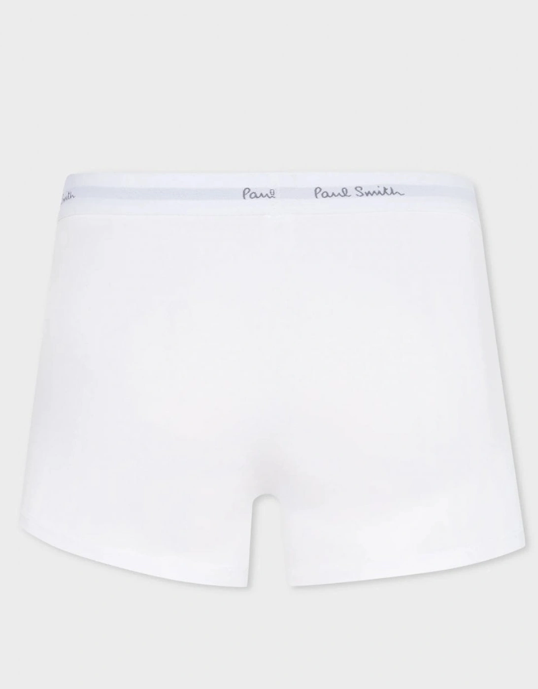 3 Pack Mens Plain Trunks with Script Logo Waistband