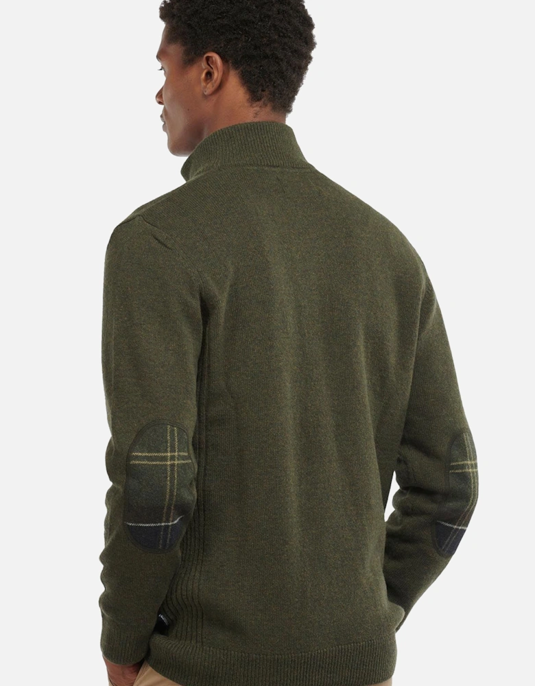 Holden Half Zip Jumper Knitwear Olive