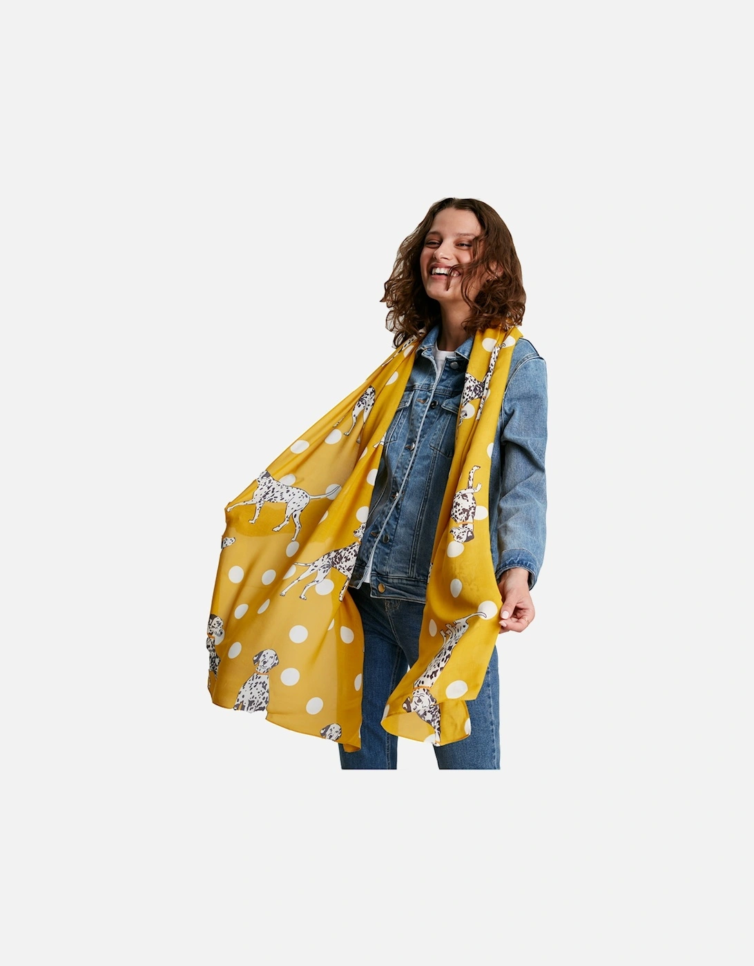 Womens Eco Conway Woven Lightweight Rectangle Scarf, 6 of 5