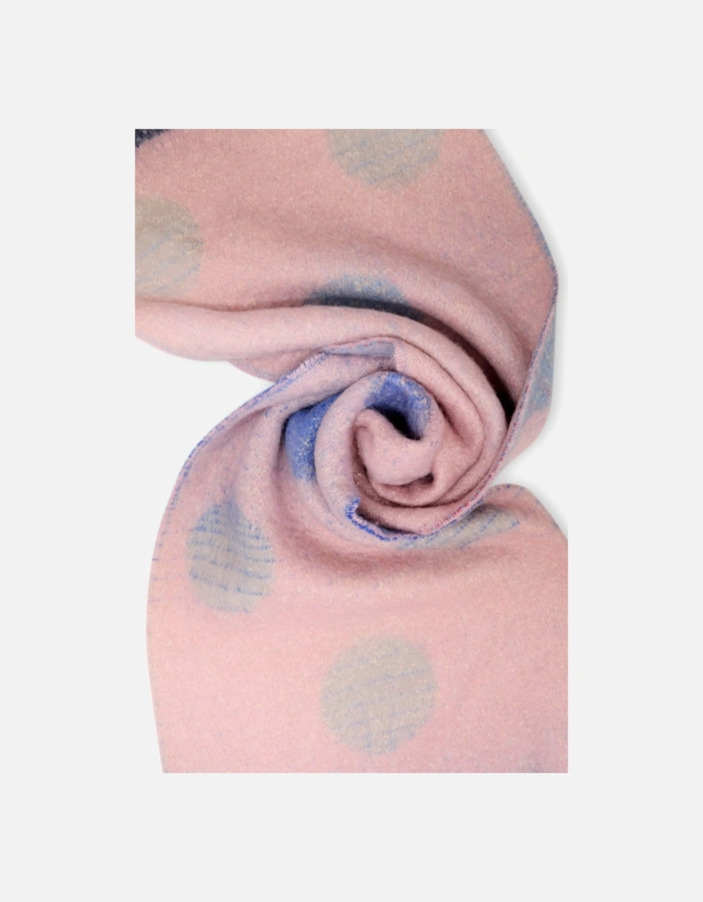 Circle Pink Scarf