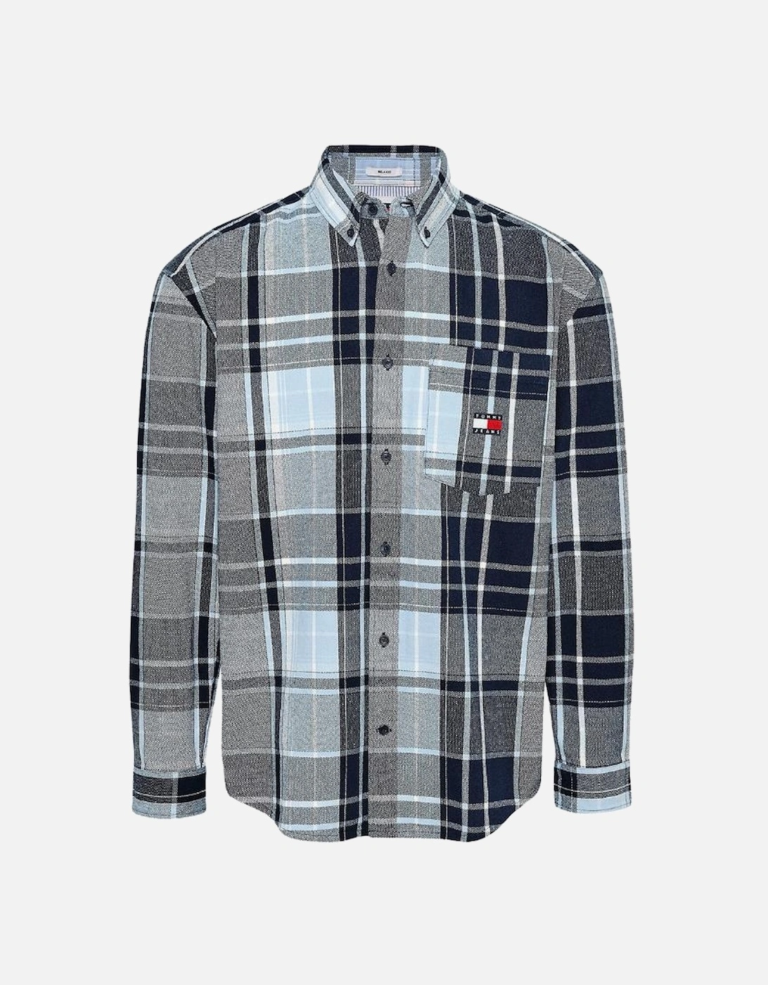 TMJ 2 PLY Brushed Flannel Shirt - Dark Night Navy, 5 of 4